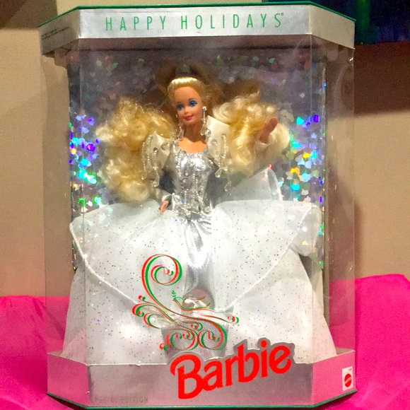 HAPPY HOLIDAYS BARBIE 1992 - Picture 1 of 11